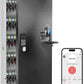 104 Keys Lock Box with Drop Slot, Key Cabinet Wall Mount, Fixed Code/OTP, APP Bluetooth/Wi-Fi, Spare Key Unlock, Large Key Return Box for Hotel, Car Dealerships, Realtors, Office