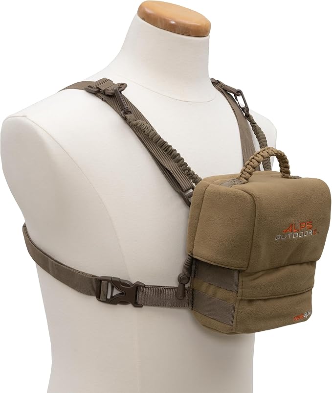 ALPS OutdoorZ Shield Bino Harness, Protective Binocular Chest Pack for Hunting