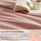 PHF Ultra Soft Fleece Blanket Twin Size, No Shed No Pilling Luxury Plush Cozy 300GSM Lightweight Blanket for Bed, Couch, Chair, Sofa Suitable for All Season, 66" x 90", Rose Pink