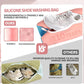 Upgrade Strong Clean Siliconic Shoe Washing Machine Bag 2 Pcs, XXXL Honeycomb Mesh Laundry Bag for Sneakers, Running Shoes, Sock, Delicates and Toys(40x25x25cm)