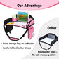 Kids Travel Tray, Travel Tray for Kids Car Seat, Toddler Car Seat Lap Tray, Carseat Tray for Kids Travel, Carseat Table Tray for Kids Travel Activities (Light Pink)