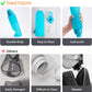 TakeToday Collapsible Water Bottles 32oz, Foldable Travel Water Bottle, BPA Free, Silicone Water Bottle Leakproof for Hiking, International Travel, Outdoors