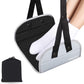 Airplane Footrest with Comfortable No Clashing Base, Portable Travel Foot Rest Made with Premium Memory Foam, Airplane Travel Accessories to Reduce Swelling and Soreness, Gifts for Travelers