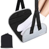 Airplane Footrest with Comfortable No Clashing Base, Portable Travel Foot Rest Made with Premium Memory Foam, Airplane Travel Accessories to Reduce Swelling and Soreness, Gifts for Travelers