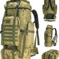 King'sGuard 70L Camping Hiking Backpack Tactical Backpack Military Molle Rucksack Backpack for Outdoor - Roamly