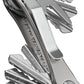KeySmart Rugged - Multitool Key Holder for Keychain w/Bottle Opener and Pocket Clip, Organizer for Keys, EDC Keychains, Ring for Car Fobs Key Chains, Expandable (Up to 14 Keys, Titanium)