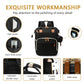 Diaper Bag Backpack with Changing Station Portable 3 in 1 Multifunction Backpack Travel mommy bag Stroller Black