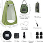 Portable Camping Privacy Tent, Outdoor Shower Tent Kit with 5 Gallon Shower Bag-(Nozzle Upgraded)