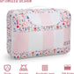 Veken 8 Set Packing Cubes for Travel Kids, Beach Vacation Essentials Accessories for Cruise Ship, Suitcase Organizer Bags for Luggage with Hanging Toiletry & Shoe Bag, Birthday Gifts for Women Mom Her - Roamly