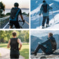 Lightweight Hydration Backpack 2L Water Bladder Pack for Running, Cycling, Hiking – Anti-Theft Water Backpack with Phone Holder, Trekking Pole Holder & Reflective Strips for Men & Women