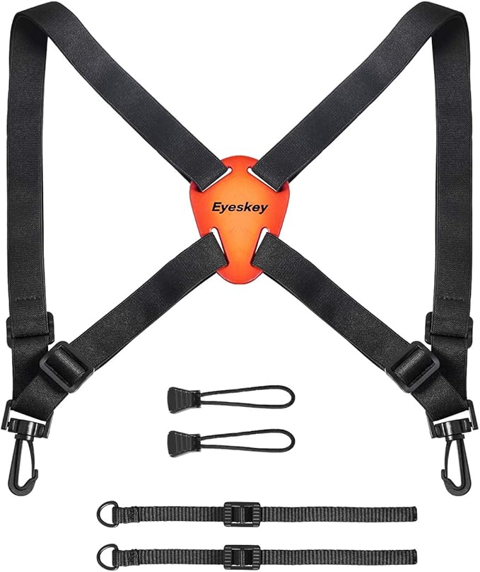 Eyeskey Universal Binoculars Harness Strap - Quick Release, One Size Fits All, Perfect Partner for Binoculars, Cameras and Rangefinders