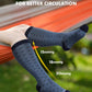 Bamboo Viscose Compression Socks for Women Men 2 Pairs 15-20mmHg Knee High Compression Socks Travel Nurse