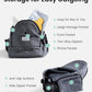 Baby Hip Seat Carrier, GROWNSY Ergonomic Hip Seat Baby Carrier with Multiple Pockets, Adjustable Extended Waistband for Newborns & Toddlers up to 50 lbs, Grey