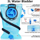 Insulated Hydration Pack Backpack with 3L BPA Free Leak-Proof Water Bladder, Keep Liquids Cool for Up to 5 Hours, Daypack for Hiking, Running, Cycling, Hunting, Climbing