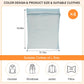 4-Piece Blue Large Durable Organic Cotton Mesh Laundry Bags with Sturdy Zippers and Breathable Mesh are Delicate Laundry Bags for Underwear, Clothes, Pants and Socks