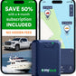 Ultra GPS Tracker for Vehicles – Rugged Waterproof GPS Locator for Cars, Trucks, Hidden Tracking Device, 4G LTE, Real-Time Updates, Long Battery Life (4 Months Prepaid Subscription Included)