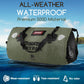 Waterproof Duffel Bag - Motorcycle Dry Bag Tail Bag with Large Storage Space, Waterproof Luggage Duffle Bags with Outer Mesh Zipper Pocket for Camping, Kayaking, Fishing & Traveling - Roamly