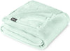 Bare Home Fleece Blanket - Twin/Twin Extra Long - Ultra-Soft Lightweight for Bed, Sofa, and Couch - Luxury Microplush - Cozy Warm Blanket (Twin/Twin XL, Spring Mint)