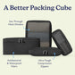 Vandel Space-Saving Compression Packing Cubes for Women, Men, Compressible Carry On Suit Case Organizer Luggage Packing Cubes for Travel Organizer Bags for Luggage and Backpacks, Suitcase Cube - Roamly