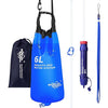 Membrane Solutions Gravity Water Filter Pro 6L, NSF/ANSI 42&372&401 Certified, 0.1 μm Versatile Water Purifier Camping with Adjustable Tree Strap Storage Bag, Survival Gear for Emergency Preparedness