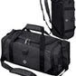 Gym Duffle Bag Backpack Waterproof Sports Duffel Bags Travel Weekender Bag for Men Women Overnight Bag with Shoes Compartment Black - Roamly