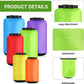 6 Pcs Waterproof Dry Bag Sack Lightweight Outdoor Dry Bags 35 L, 20 L, 15 L, 10 L, 5 L, 3 L Waterproof Boat Bag for Kayaking, Backpacking, Hiking, Camping Rafting(Fluorescent Color)