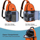 MOSISO Camera Sling Bag, DSLR/SLR/Mirrorless Camera Backpack Case Shockproof Photography Backpack with Tripod Holder & Removable Modular Inserts Compatible with Canon/Nikon/Sony/Fuji