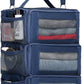 Suitcase Organizer Travel Bags Organizer for Luggage Compression Hanging Packing Cubes for Travel Carry on Closet (Bag Only)