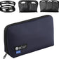 RIGHT AWAY Electronic Organizer,Waterproof Travel Accessories Storage, Tech Pouch for Cord, Power bank, Airpods, Daily Items