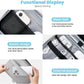 Electronics Organizer Bag, Portable Cable Organizer Case Travel Electronic Accessories Storage Case - Travel storage bag for Cables, Chargers, Phone, SD Cards - Grey