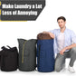 Laundry Backpack Bag, 115L Extra Large Laundry Bags with straps, Heavy Duty Laundry Bag Backpack, Portable Dirty Clothes Bag for College Dorm, Apartment, Laundromat, College Laundry Bag