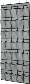 35Large Pockets Over The Door Shoe Organizer, Mesh Pockets Shoe Holder Rack, Capacity Shoe Hanging Storage，door shoe rack With 4 Metal Hook.
