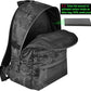 Backpack Bag With TSA Lock & Key-Smell Proof-Water Resistant Laptop Daypack Travel bags for Men & Women Travel (Camouflage Black)