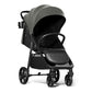 Mompush Nova Baby Stroller for Toddler, Infant & Newborn | Spacious Seat & Lie-Flat Mode | Compact One-Hand Fold, UPF 50+ Canopy & All-Wheel Suspension | Includes Rain Cover & Cup Holder, Green