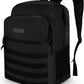 Wrangler Tradesman Backpack, Water Resistant Casual Daypack for Travel Work School, Unisex Laptop Backpack with Notebook Sleeve