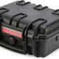 Amazon Basics Hard Camera Case, Small, Black, Solid, 12"L x 11"W x 6"H