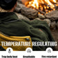 100% Wool Blanket, 62" x 86", Warm, Thick, Washable, Military Wool Blanket, Great for Camping, Outdoors, Sporting Events, Survival Kits