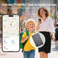 CASCHO Smartcard - Wallet Tracker Card, Compatible with Apple Find My App, Waterproof and Splash-Proof, Keys Finder and Item Locator for Passport, Bags, Laptop, Black 2 Pack