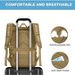 MOSISO Camera Backpack, DSLR/SLR/Mirrorless Tactical Camera Bag Case with Laptop Compartment Compatible with Canon/Nikon/Sony, Khaki