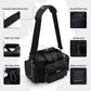 Goture Fishing Tackle Bag with 4 Tackle Boxes, Soft Side 600D Water-Resistant Cross Body Sling Fishing Bag, Small Saltwater Gear Storage Tactical Bags, Gifts for Men/Women (15.75"x9.45"x8.27")