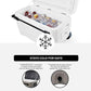Igloo Maxcold Glide 110Qt Wheeled Cooler | Insulated Hard Shell Ice Chest