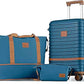 Joyway Carry On Luggage 20 Inch Expandable Suitcase with Spinner Wheel, 3 Piece Hard Shell Luggage Set with TSA Lock(Navy Blue)
