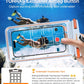 TORRAS IPX8 Waterproof Phone Pouch Floating, Underwater Screen Touchable, Water Proof Case with Lanyard for iPhone 16 Pro Max 15 S25, Cellphone Dry Bag Cruise Essentials 7.0 inch, White