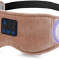 Sleep Mask with Bluetooth Headphones 3D Contour Sleeping Headphones 5.4 Wireless Bluetooth, Ultra-Thin Stereo Speakers Blackout Eye Masks for Men Women Travel Sleep