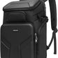 MOSISO Camera Backpack,DSLR/SLR/Mirrorless Photography Waterproof 17.3 inch Camera Bag with Front Hard Shell&Laptop Compartment&Tripod Holder&Rain Cover Compatible with Canon/Nikon/Sony, Space Gray