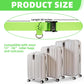 Car Seat Travel Belt to Suitcase,Car Seat Travel Strap to Convert Kid Car Seat and Carry-on Luggage into an Airport Car Seat Stroller,Safe Travel Solution for Transport
