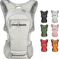 Zavothy 18L Hydration Backpack with 3L Water Bladder – Waterproof Hiking Pack with Insulated Bladder Compartment, Hidden Helmet Holder & Rain Cover – for Running, Cycling, and Camping