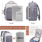 LOVEVOOK 40L Travel Backpack for Women & Men, Airline Approved Carry On Luggage with 3 Packing Cubes, TSA Overnight Bags, Waterproof Personal Item Bag, Weekender Essentials Backpacks fits 17" Laptop
