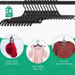 12 PCS Black Portable Folding Clothes Hangers,Black Foldable Hangers Lightweight Travel Accessories,Non-Slip Folding Hangers for Clothes for Travel and Home