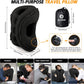 Inflatable Travel Pillow,Multifunction Travel Neck Pillow for Airplane to Avoid Neck and Shoulder Pain,Support Head,Neck,Used for Sleeping Rest, Airplane and Home Use,with Eye Mask, Earplugs, Black